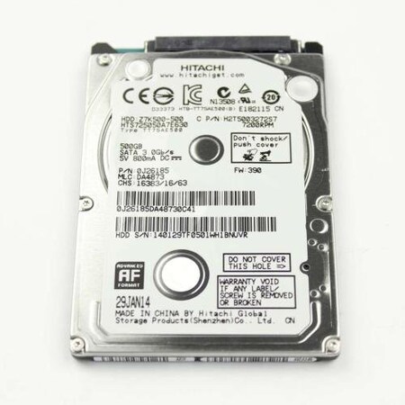 Sony HDD 500GB HGST HTS725050A7E630 A-1919-057-A
